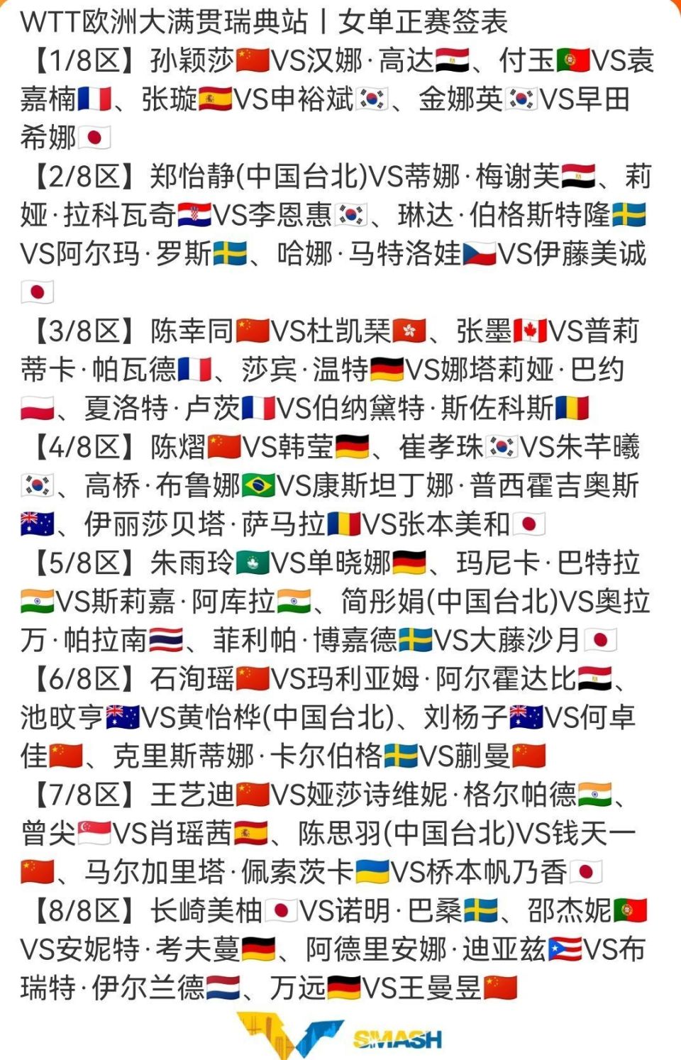 乒乓网胡清, 卡奈克期待, 强赛